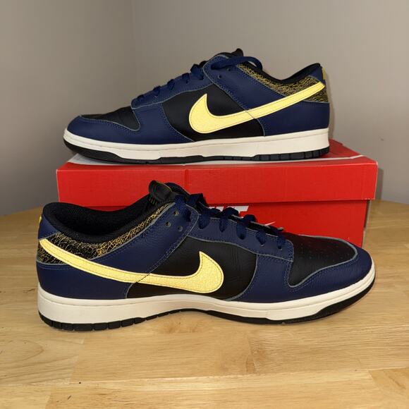 Size 14 - Nike Dunk Low Vintage Michigan - OG Box